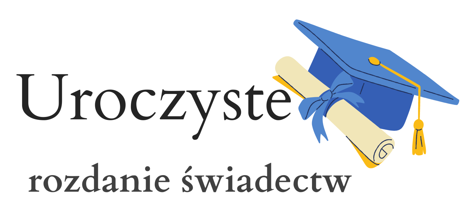 Uroczyste wręczenie świadectw absolwentom