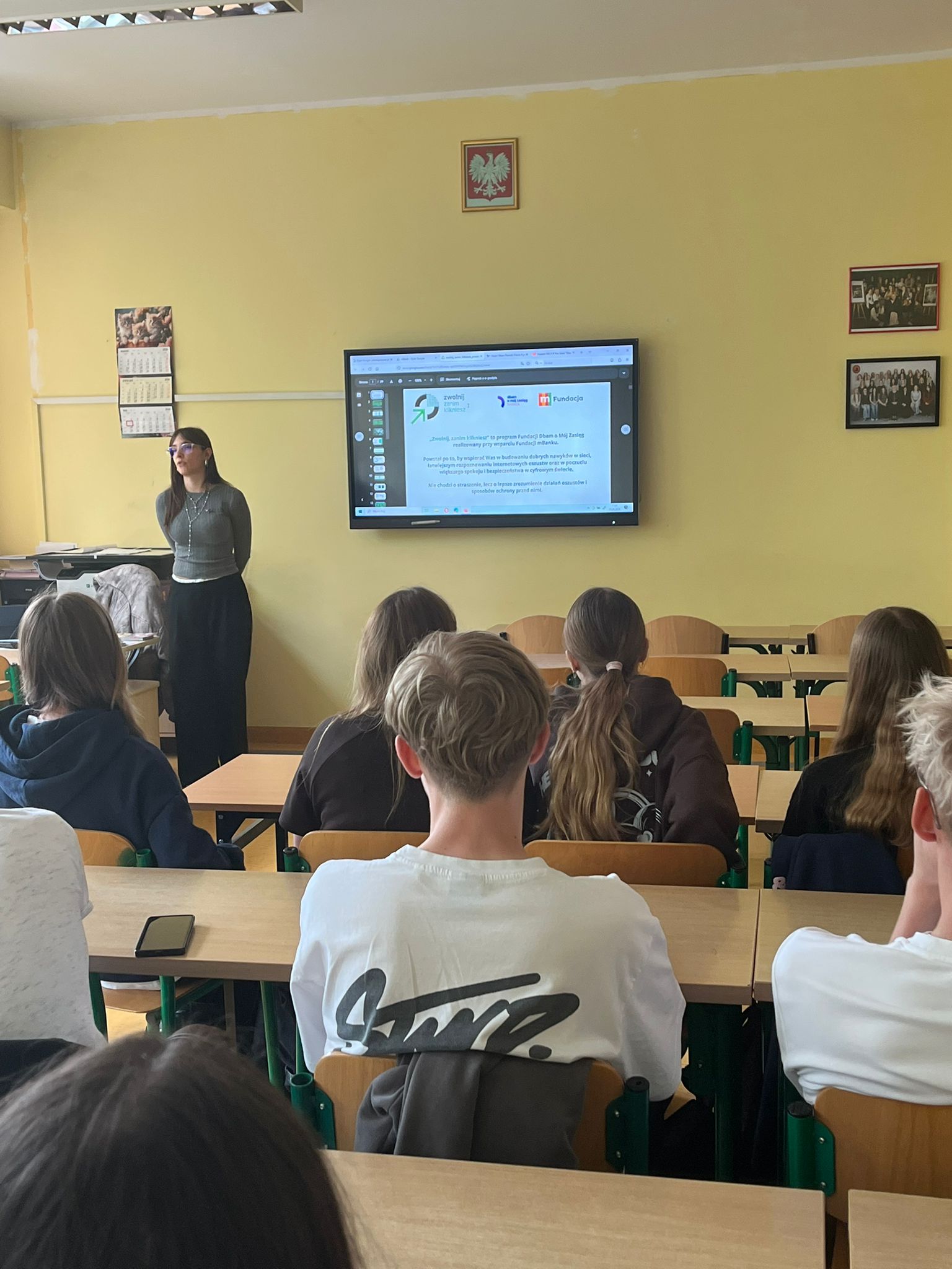 Warsztaty profilaktyczno-edukacyjne „Zwolnij zanim klikniesz”