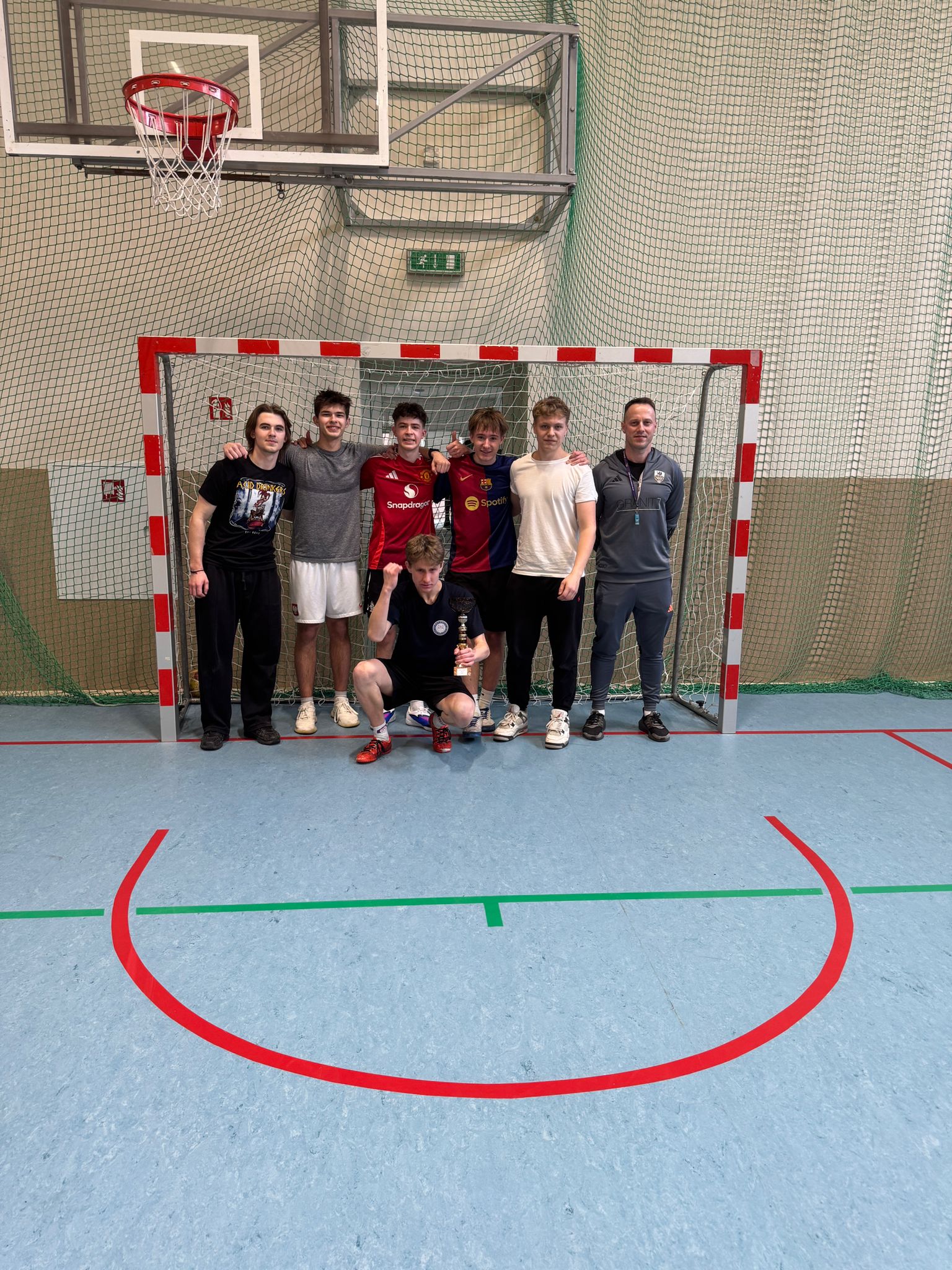 Mistrzostwa Szkoły w Piłce Nożnej Chłopców w I LO w Kartuzach